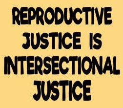 Repro Justice is Intersectional Justicewords