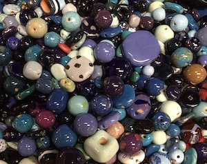 Kazuri beads - cropped