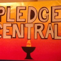 Pledge Central pledge drive booth