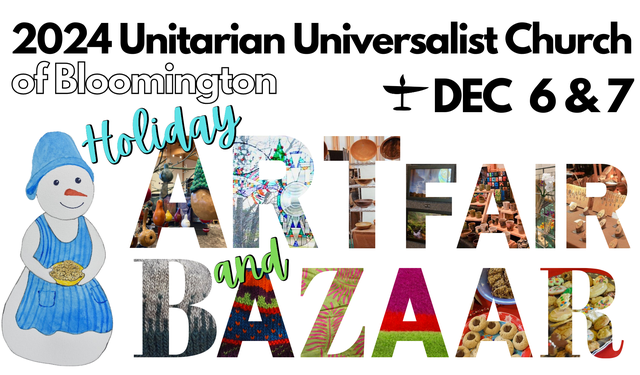 UU Holiday Art Fair and Bazaar facebook event