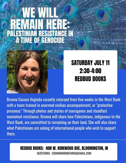 We Will Remain Here Palestinian Resistance in a Time of Genocide(1)